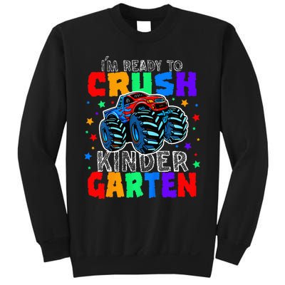 I'm Ready to Crush Kindergarten Monster Truck Sweatshirt