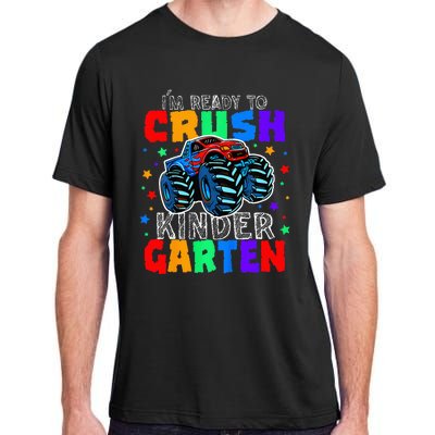 I'm Ready to Crush Kindergarten Monster Truck Adult ChromaSoft Performance T-Shirt