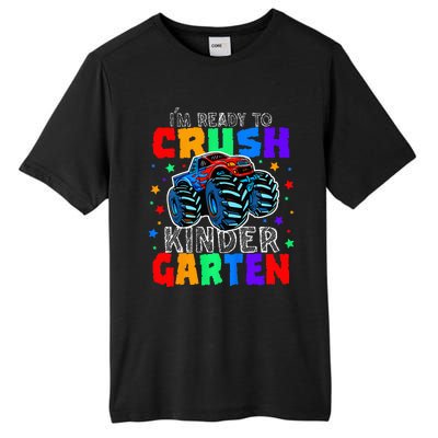 I'm Ready to Crush Kindergarten Monster Truck Tall Fusion ChromaSoft Performance T-Shirt