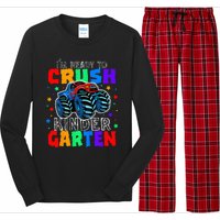 I'm Ready to Crush Kindergarten Monster Truck Long Sleeve Pajama Set