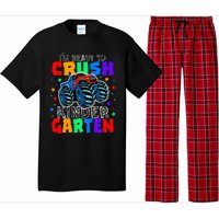 I'm Ready to Crush Kindergarten Monster Truck Pajama Set