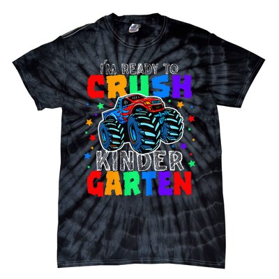 I'm Ready to Crush Kindergarten Monster Truck Tie-Dye T-Shirt