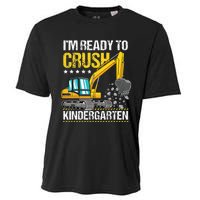 I'm Ready To Crush Kindergarten Construction Vehicle Cooling Performance Crew T-Shirt