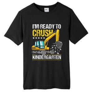 I'm Ready To Crush Kindergarten Construction Vehicle Tall Fusion ChromaSoft Performance T-Shirt