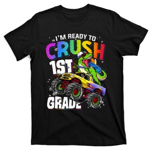 I'm Ready To Crush 1st Grade Dinosaur Back To School T-Shirt