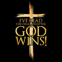 IVe Read The Final Chapter God Wins Christian Faith Cross Bag
