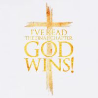 IVe Read The Final Chapter God Wins Christian Faith Cross Garment-Dyed Sweatshirt