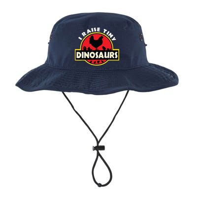I Raise Tiny Dinosaurs Chicken Lover Bucket Hat