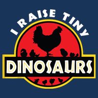 I Raise Tiny Dinosaurs Chicken Lover 16 in Basic Backpack