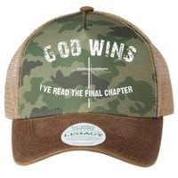 I've Read The Final Chapter God Wins Legacy Tie Dye Trucker Hat