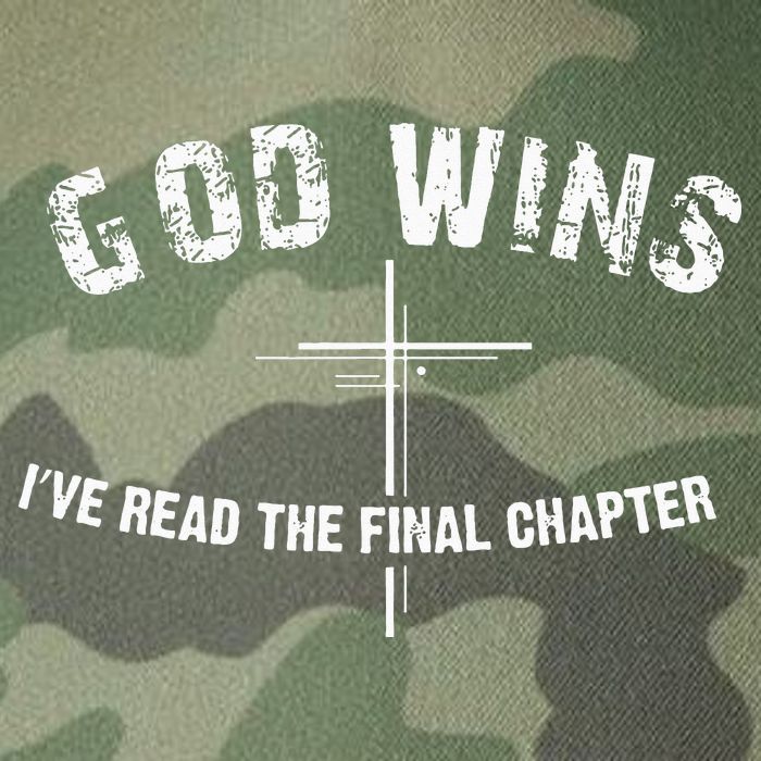 I've Read The Final Chapter God Wins Legacy Tie Dye Trucker Hat