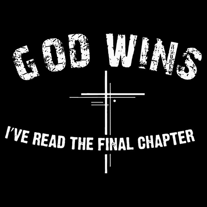 I've Read The Final Chapter God Wins Drawstring Bag