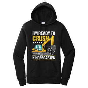 I'm Ready To Crush Kindergarten Construction Vehicle Boy Women's Pullover Hoodie