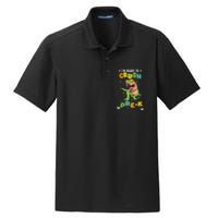 Im Ready To Crush Pre K T Rex Dinosaur Back To School Boy Dry Zone Grid Polo