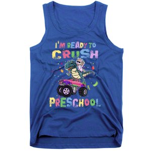 Im Ready To Crush Preschool Unicorn Dinosaur Monster Truck Gift Tank Top