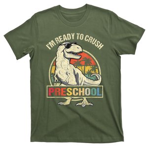 Im Ready To Crush Preschool Dinosaur T Rex Back To School T-Shirt