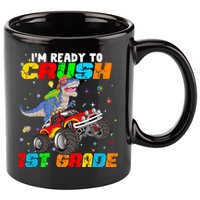 I'm Ready To Crush 1st Grade 11oz C Handle Ceramic Mug