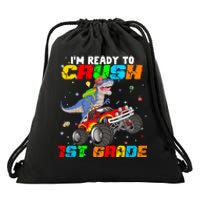 I'm Ready To Crush 1st Grade Drawstring Bag