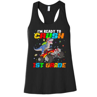 I'm Ready To Crush 1st Grade Women's Racerback Tank