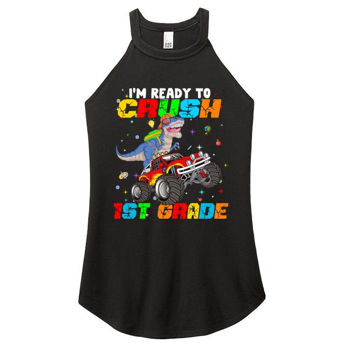 I'm Ready To Crush 1st Grade Women's Perfect Tri Rocker Tank