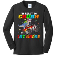 I'm Ready To Crush 1st Grade Kids Long Sleeve Shirt