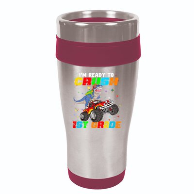 I'm Ready To Crush 1st Grade 16oz Travel Tumbler