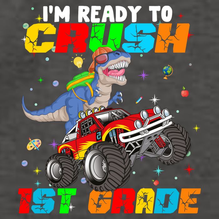 I'm Ready To Crush 1st Grade Vector Backpack