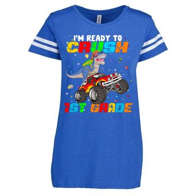 I'm Ready To Crush 1st Grade Enza Ladies Jersey Football T-Shirt