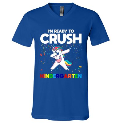 Im Ready To Crush First Grade Eletry School Great Gift V-Neck T-Shirt