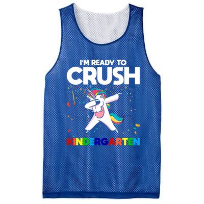 Im Ready To Crush First Grade Eletry School Great Gift Mesh Reversible Basketball Jersey Tank