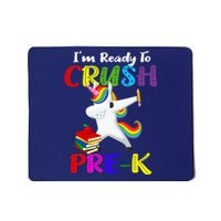 I'm Ready To Crush Pre K Tee Dabbing Unicorn Pre School Pre K Mousepad