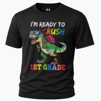 IM Ready To Crush 1st Grade Dinosaur 1st Day Of School Cooling Performance Crew T-Shirt