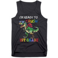 IM Ready To Crush 1st Grade Dinosaur 1st Day Of School Tank Top