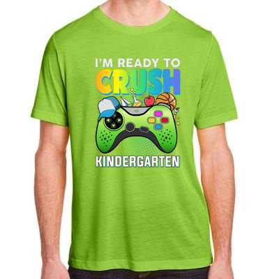 Im Ready To Crush Kindergarten Back To School Video Game Boy Gift Adult ChromaSoft Performance T-Shirt