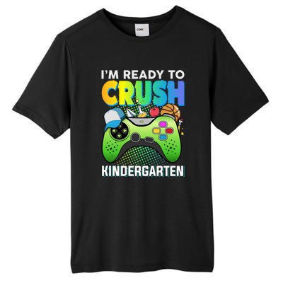 Im Ready To Crush Kindergarten Back To School Video Game Boy Gift Tall Fusion ChromaSoft Performance T-Shirt