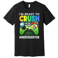 Im Ready To Crush Kindergarten Back To School Video Game Boy Gift Premium T-Shirt