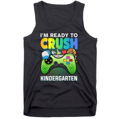 Im Ready To Crush Kindergarten Back To School Video Game Boy Gift Tank Top