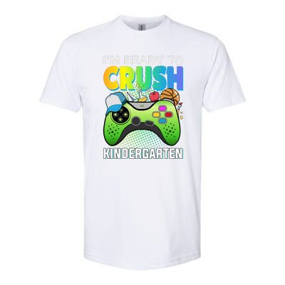 Im Ready To Crush Kindergarten Back To School Video Game Boy Gift Softstyle CVC T-Shirt