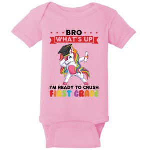 Im Ready To Crush First Grade First Grade Graduation Meaningful Gift Baby Bodysuit