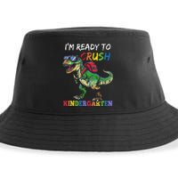 IM Ready To Crush Kindergarten Dinosaur 1st Day Of School Sustainable Bucket Hat