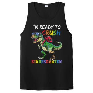 IM Ready To Crush Kindergarten Dinosaur 1st Day Of School PosiCharge Competitor Tank