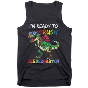 IM Ready To Crush Kindergarten Dinosaur 1st Day Of School Tank Top