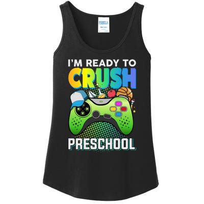 Im Ready To Crush Preschool Back To School Video Game Boy Gift Ladies Essential Tank