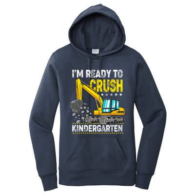 Im Ready To Crush Kindergarten Construction Vehicle Women's Pullover Hoodie