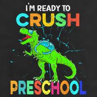 I'm Ready To Crush Preschool Dinosaur Back To School 11oz C Handle Ceramic Mug