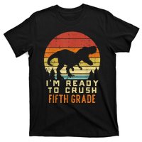 Im Ready To Crush 5th Fifth Grade Dinosaur Back School Boy T-Shirt