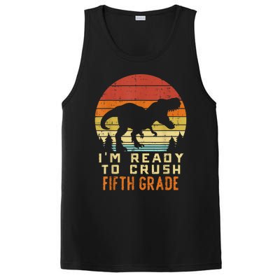 Im Ready To Crush 5th Fifth Grade Dinosaur Back School Boy PosiCharge Competitor Tank