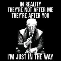In Reality Theyre Not After Me Theyre After You Trump 2024 16 in Basic Backpack