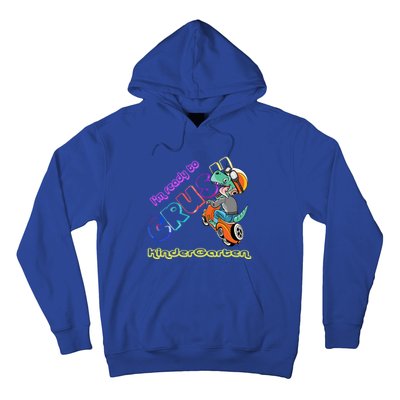 I'm Ready To Crush Kindergarten Dinosaurs Back To School Gift Hoodie