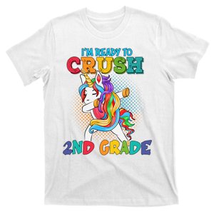 Im Ready To Crush 2nd Grade Unicorn Back To School T-Shirt